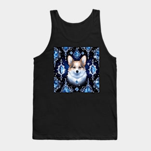 Jeweled Corgi Tank Top